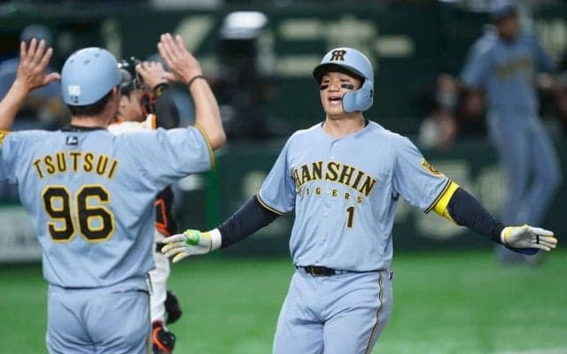 阪神・森下翔太、3試合連続の5号2ラン　止まらぬ6打席連続安打…東京ドーム騒然の一撃