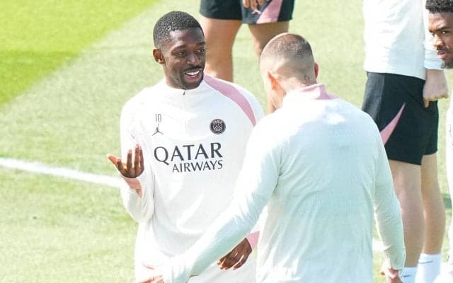 PSGデンベレのアーセナル戦出場は？ エンリケ監督「復帰できるだろう」