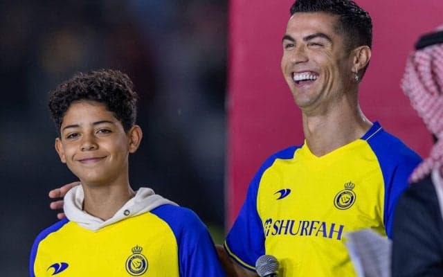 「息子よ、誇りに思う」C・ロナウドの息子がU-15ポルトガル代表に初招集！ U-15日本代表とも対戦