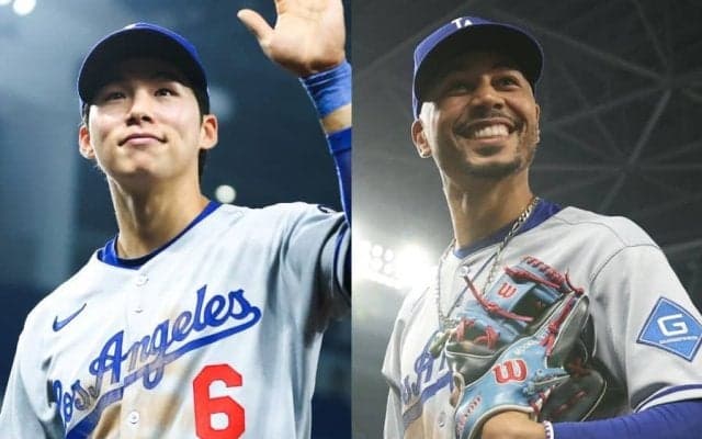 勝利直後…ベッツの“振る舞い”に「泣いちゃう」　同僚ルーキーも笑顔「最高の選手」