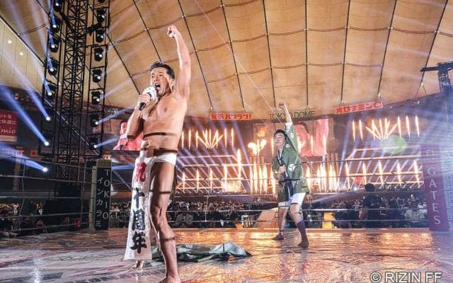 【RIZIN】男祭りのOPセレモニーが日米で話題　小太鼓を叩く梅野源治、UFC組が躍動「ファンを困惑させた」