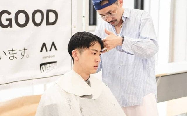 開志国際＆東山が気合いスイッチON…名門集う飯塚カップに出張「部活ヘアサロン」