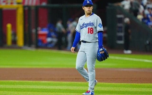 遠のいたCY賞…5失点“炎上”の山本由伸にLAメディアは落胆「良くない」