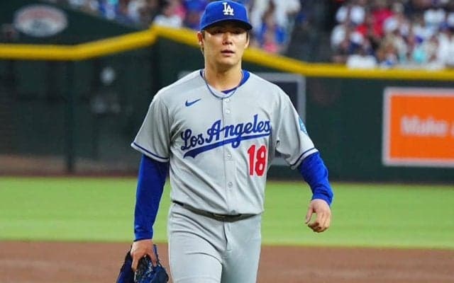 山本由伸は「少なすぎ」　ド軍実況が指摘した“弱点”…満塁弾を許したワケ