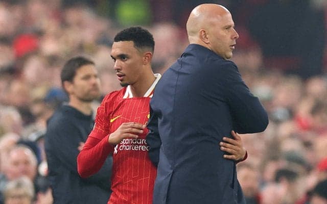 「退団は残念」スロット監督がリバプール退団発表のアレクサンダー＝アーノルドに言及、ただ不安はなし「次の優秀な選手がステップアップする」