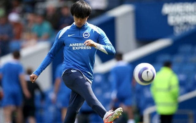 前節欠場の三笘薫は今節は復帰へ「試合は出場できる」とヒュルツェラー監督、一方でマーチは今季終了