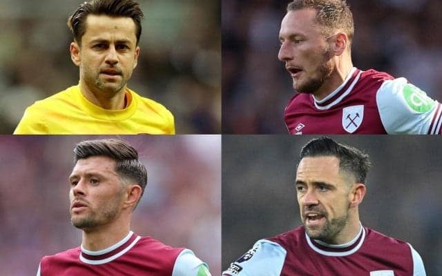 ウェストハムが4選手の退団を発表！GKファビアンスキやDFクレスウェル、イングスらベテラン勢が契約満了