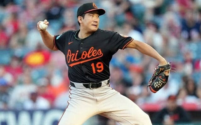 菅野智之、メジャー最長8回途中1失点…4勝目の権利手に降板　3安打5K、防御率2.72