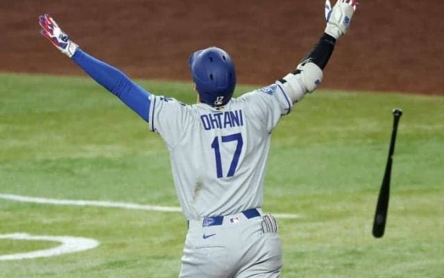 思わずバット投げ捨てる“バンザイ弾”で驚異の7戦5発！　止まらない大谷翔平の異次元さを物語る「1.138」