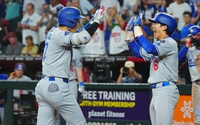 「初めて見た」大谷翔平の珍しい姿　衝撃の決勝12号の直後が「気持ちよすぎる」