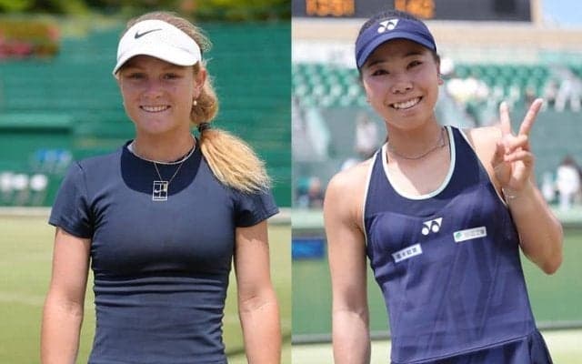 坂詰姫野が決勝進出！ジュニア世界1位のジョーンズと対戦。ダブルスは小堀桃子／清水綾乃が今季4つ目のタイトル獲得[福岡国際女子テニス2025]