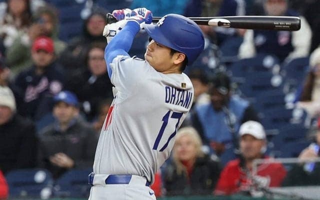 大谷翔平、今季最長の8試合連続安打　ブーイングを跳ね返す176キロの痛烈打球