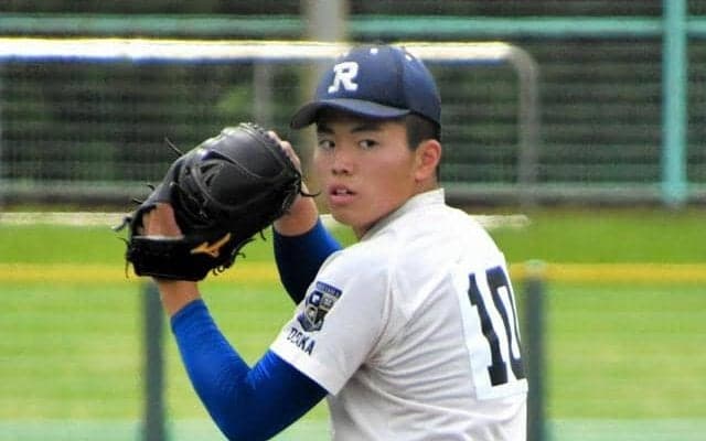 解剖学を学ぶ履正社・今井　高速スライダー駆使し、5回で7奪三振