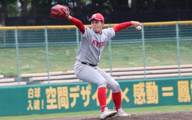 京都共栄左腕がノーヒットノーランを達成！巨人・大勢の恩師を慕って入学【京都】