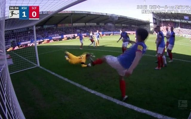 まじかよ！町野修斗、ゴールライン上の“1点ものディフェンス”に称賛「忍法神クリア」「英雄」あわや失点の危機を救った奇跡のクリアキックの瞬間