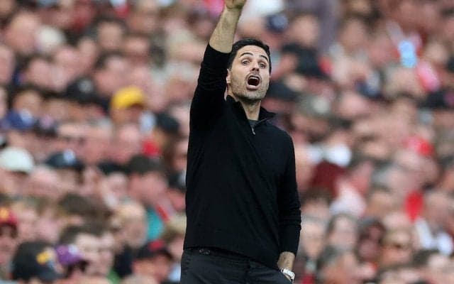 2点差からリバプールに追いつくもアルテタ監督は不満｢前半のプレーレベルは到底受け入れられない｣