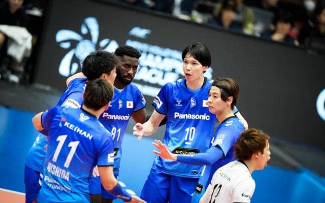 アジアチャンピオンズリーグ男子が開幕　大阪B、サントリーがいずれも初戦をストレート勝ち