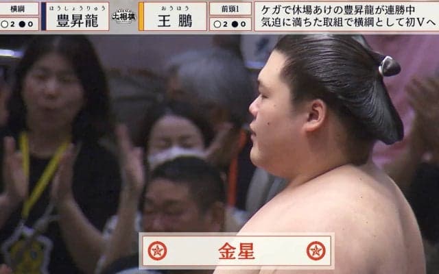 「めっちゃ懸賞あるやん！」巨大な塊にファン“ドン引き” 豊昇龍を“撃破”の王鵬に「見事な金星」称賛の声
