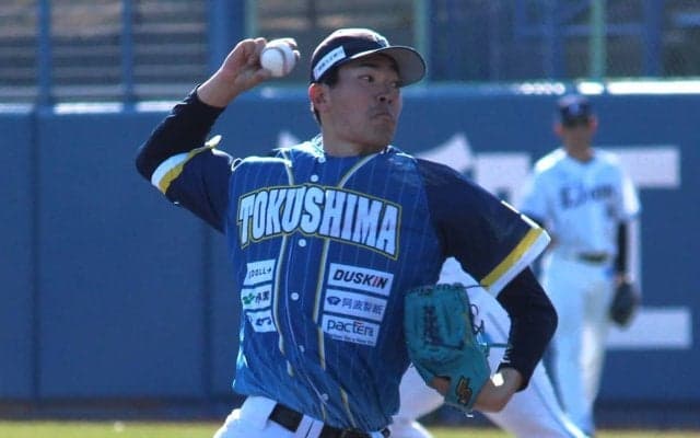 四国IL・徳島の高卒2年目右腕が快投！常時140キロ後半のストレートで巨人3軍打線を3回0封！