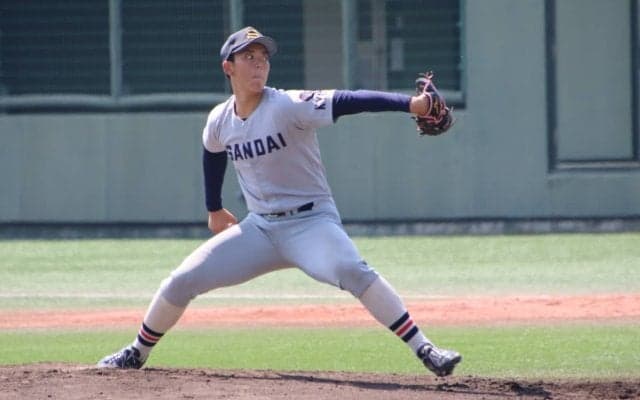 プロ注目の京産大の152キロ右腕がリーグ戦初勝利！大学最終年から投手に専念【関西六大学】
