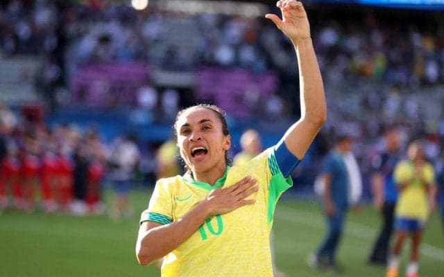 ブラジル女子代表のレジェンドである39歳マルタが昨夏パリ五輪以来の復帰、代表引退発表もなでしこジャパンと対戦へ