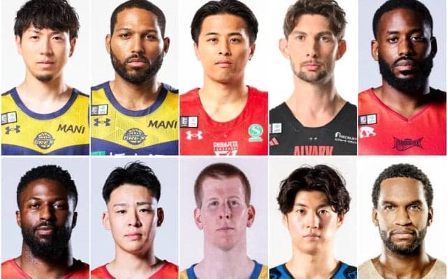 Bリーグが「ベスト5」ノミネート10選手を発表…昨季MVPのニュービルや“皆勤賞”の富樫勇樹が候補入り
