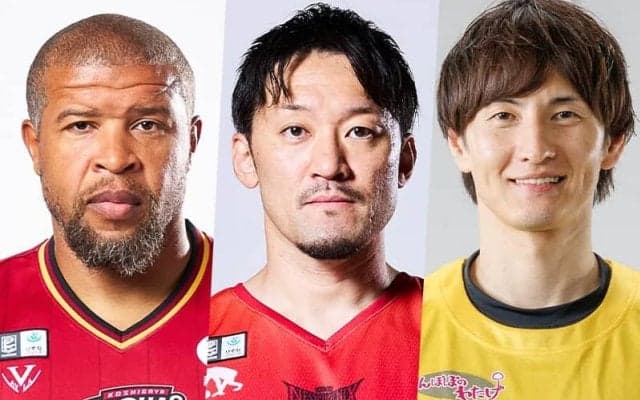 今シーズン限りで引退のジェフ・ギブス、柏木真介、岡田優介ら3名が功労賞を受賞