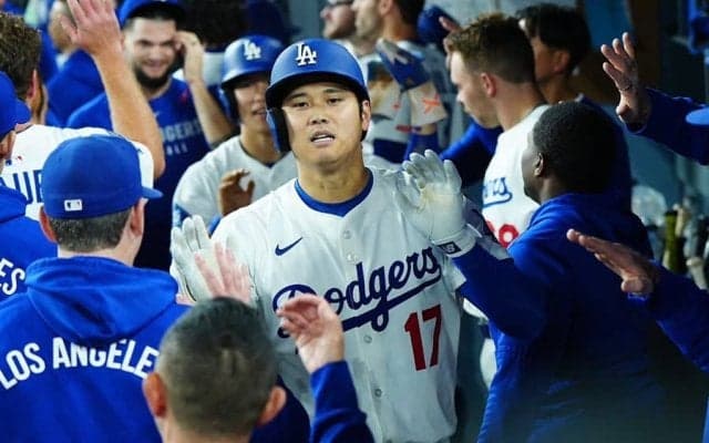 大谷翔平の2発6打点ショー、ド軍No.1有望株は大感激「今までで最高の選手」