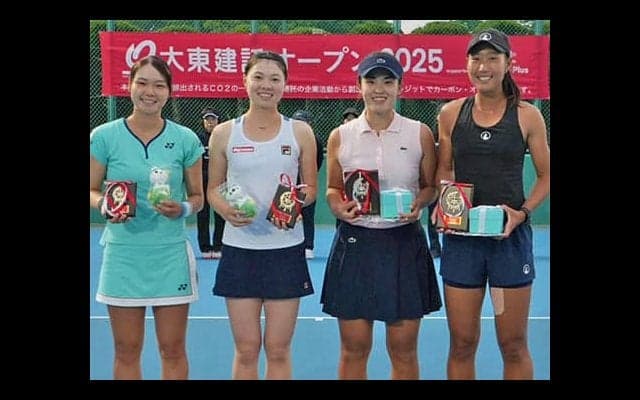 木下晴結/小林ほの香ペア 準V