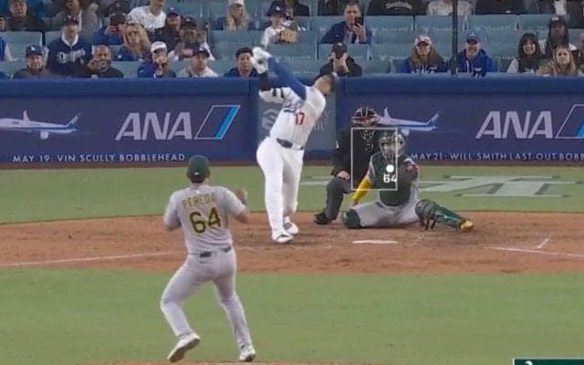 何が起きた…？ 大谷翔平に“謎のハプニング”「ヤバいな」「そら怖いだろ」 マウンド上で異変… 登板野手がビビって逃げる「当てないでくれ」