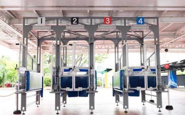 TCK北門に“映え”フォトスポット登場…スターティングゲートを再現