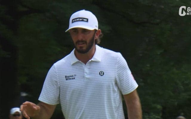 【動画】マックス・ホーマが「64」で5位に急浮上　14番パー4ではホールインワン未遂