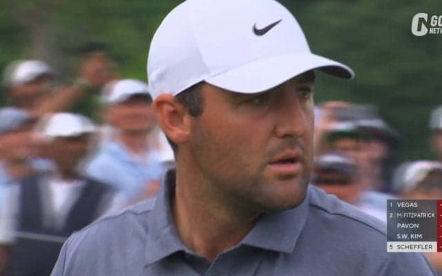 【動画】スコッティ・シェフラーは5位浮上　14番、15番の連続バーディなど「68」を記録