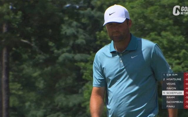 【動画】これぞ世界No.1のゴルフ！　スコッティ・シェフラー「65」で首位浮上