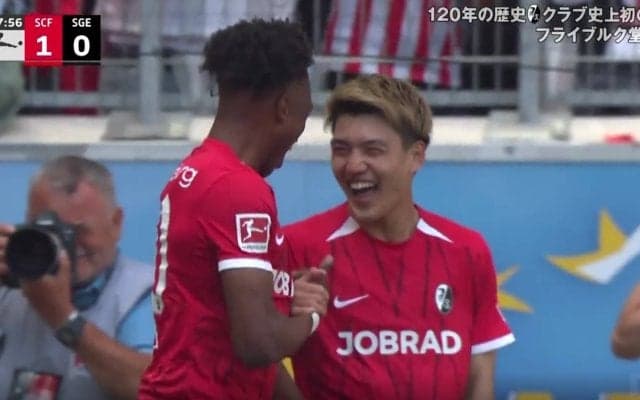 「堂安を行かせちゃダメだ」退団を噂される日本代表MFに現地ファン反響「あなたは伝説」「とてつもなく重要なゴール」堂安律の超絶ボレー弾が話題に