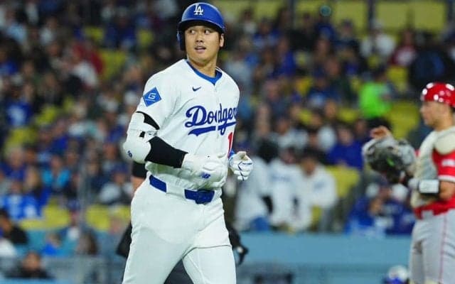 大谷翔平、日本人初の4戦連発ならず　“大谷の日”は6打数無安打…ド軍11失点逆転負け