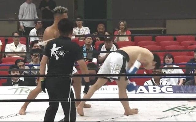 空手日本王者、“オラつき”ファイターに衝撃の秒殺KO負け グローブタッチを拒否され、直後にまさかの惨劇