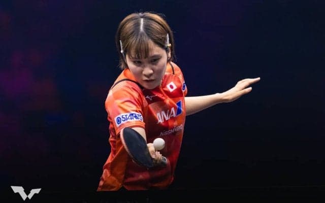 平野美宇、第1G奪われ苦戦もルクセンブルク選手に逆転勝ちで2回戦へ　大藤沙月と4回戦で同士討ちの可能性も【世界卓球2025】