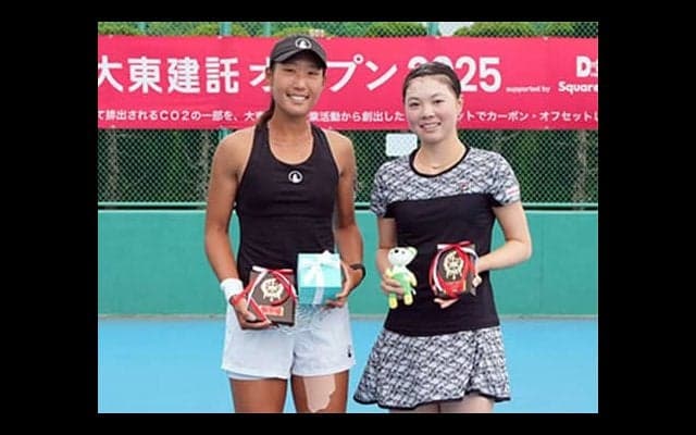  18歳 木下晴結 単複で準V 