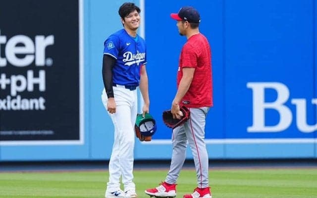 菊池雄星、大谷の愛犬と「一緒にドッグランしたい」…同郷の集い、アンチエイジングの話題も