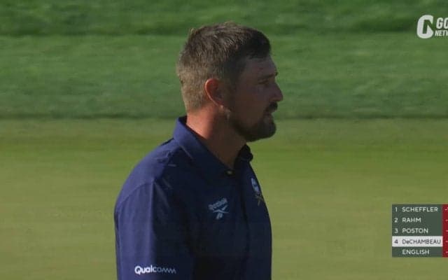 【動画】ブライソン・デシャンボーは2位　14番、15番では難しいラフから寄せて連続バーディ