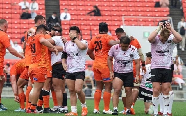 【ハイライト動画あり】クボタスピアーズ船橋・東京ベイ、東京サントリーサンゴリアスのアタックを封じて準決勝進出