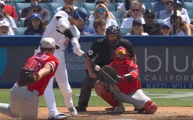 なぜ打った…？ 大谷翔平、想定外の“魔球打ち”「天才かよ」「スゴいな」162キロ低弾道ライナー→“大谷対策”を粉砕する一撃「甘い球じゃないのに」