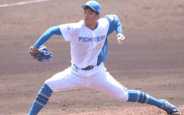 日本ハムの育成2位ルーキーが独立リーグとの交流試合で好投！わずか14球で1回無失点｢今日の感覚を忘れないようにしたい｣