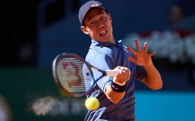 錦織圭 世界24位ハチャノフとの2回戦はセットカウント0-1の第2セット5-2で順延。21日20時以降のセンターコート第2試合に組まれる[ジュネーブ・オープン]