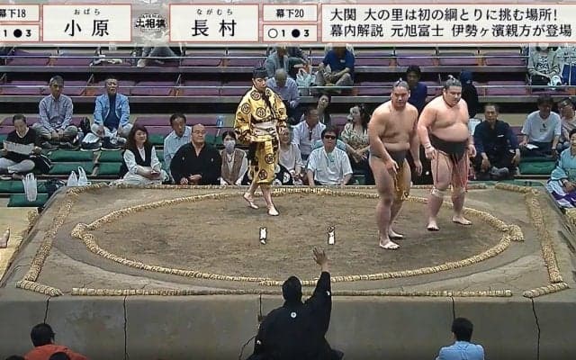 なぜ？ 決着後に審判長が「待った」行司と力士困惑…幕下で珍しい展開に「ありゃ」「奇襲失敗」