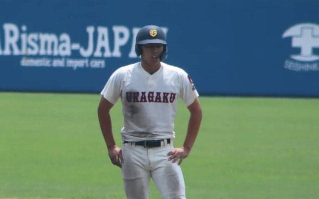 浦和学院が8回表に同点に追いつく！代打が適時三塁打【関東大会】