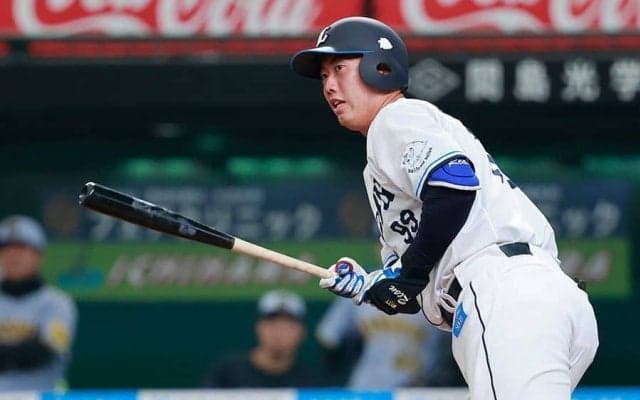 2年目197cm大砲「早く1軍に」　“脱・万波”で衝撃.750…躍動ドラ2に刺激