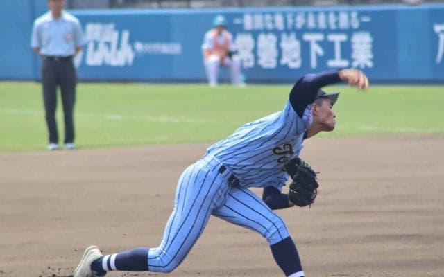 東海大相模の150キロ右腕、被安打8、4失点で降板…【関東大会】