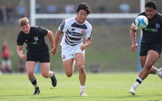 大学生9名が先発した『JAPAN XV』、12トライの猛攻でニュージーランド学生代表を圧倒